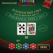 SpinsOfGlory - Blackjack Table Game